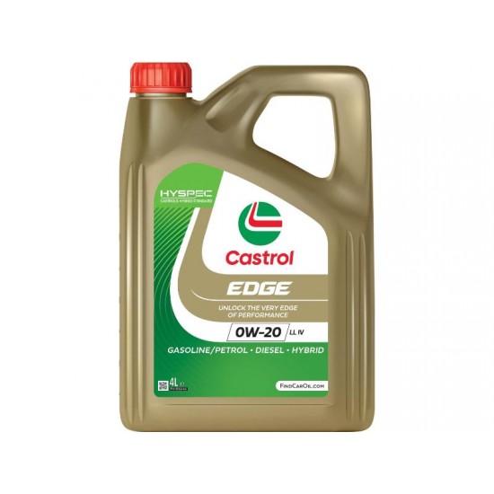 Castrol EDGE 0W-20 LL IV Tam Sentetik Motor Yağı 4 Litre (3429795) - Orijinal Ürün Görseli | Petrogen Otomotiv