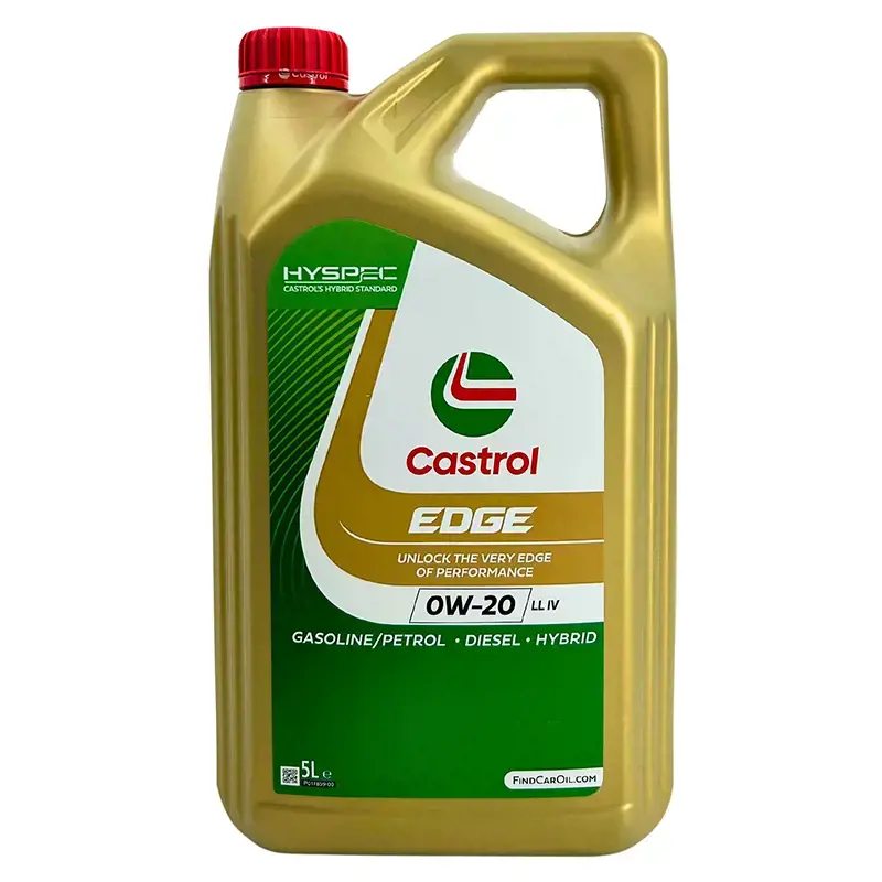 Castrol EDGE 0W-20 LL IV Tam Sentetik Motor Yağı 5 Litre (3429796) - Orijinal Ürün Görseli | Petrogen Otomotiv