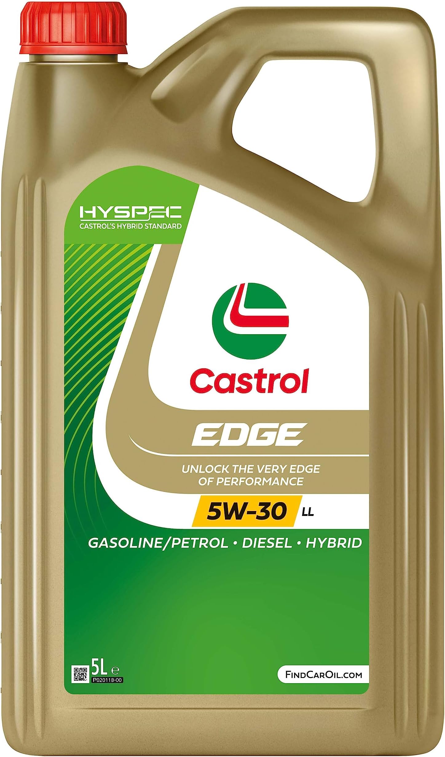 Castrol EDGE 5W-30 LL Tam Sentetik Motor Yağı 5 Litre (3429816) - Orijinal Ürün Görseli | Petrogen Otomotiv