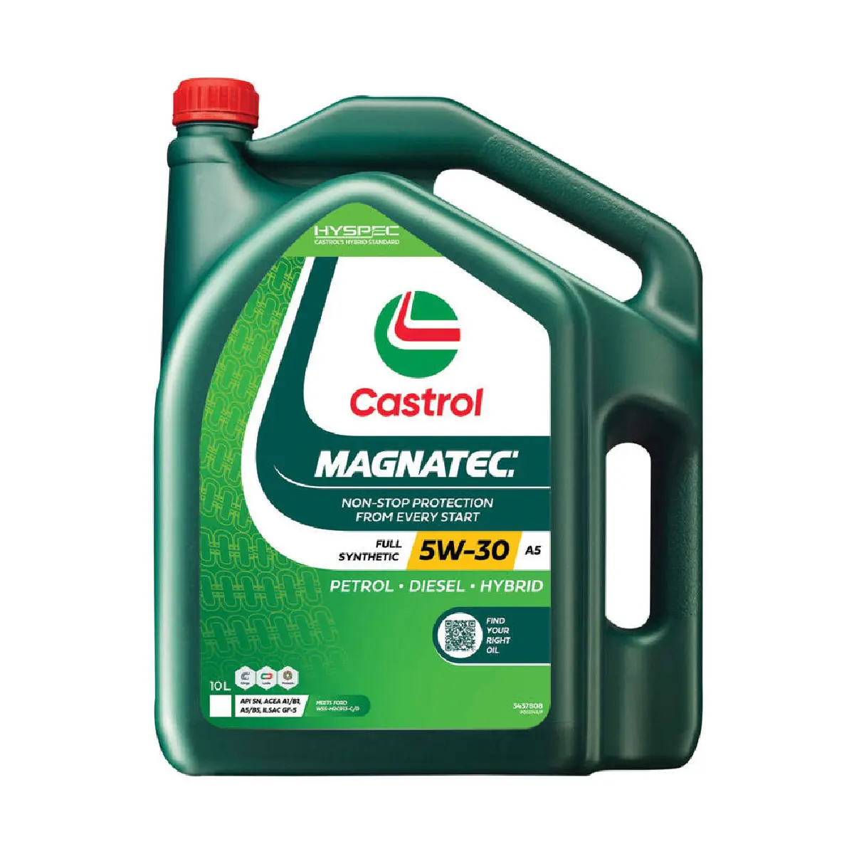 Castrol MAGNATEC 5W-30 A5/B5 Motor Yağı 10.5 Litre Teneke (3429867) - Orijinal Ürün Görseli | Petrogen Otomotiv