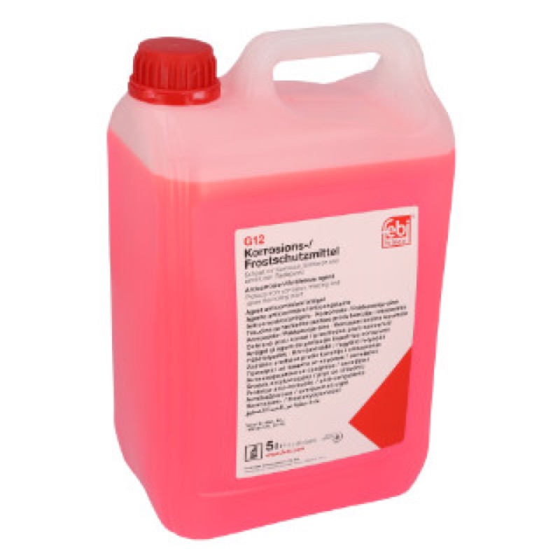 FEBİ ANTİFRİZ G12 KONSANTRE KIRMIZI 5 LT (22272) - Orijinal Ürün Görseli | Petrogen Otomotiv