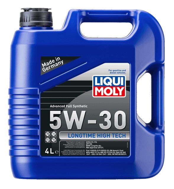 LIQUI MOLY 5W-30 Motor Yağı Longtime High Tech 4 Litre (1144) - Orijinal Ürün Görseli | Petrogen Otomotiv