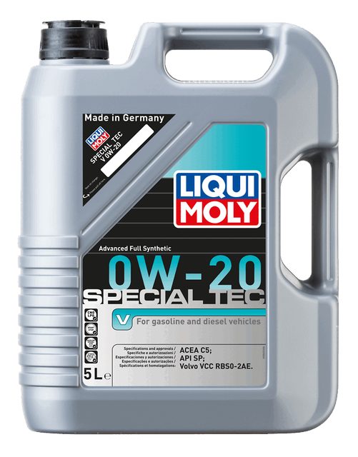 LIQUI MOLY 0W-20 Motor Yağı Special Tec V 5 Litre (20632) - Orijinal Ürün Görseli | Petrogen Otomotiv