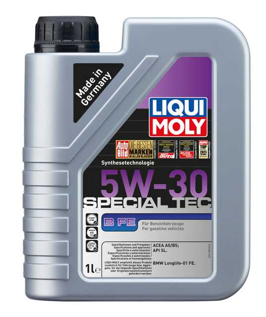 LIQUI MOLY 5W-30 Motor Yağı Special Tec B FE 1 Litre (21380) - Orijinal Ürün Görseli | Petrogen Otomotiv