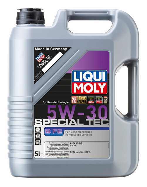 LIQUI MOLY 5W-30 Motor Yağı Special Tec B FE 5 Litre (21382) - Orijinal Ürün Görseli | Petrogen Otomotiv