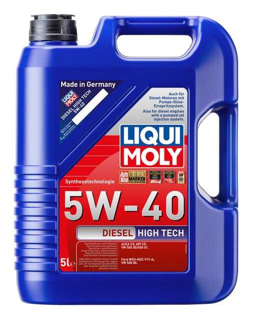 LIQUI MOLY 5W-40 Motor Yağı Diesel High Tech 5 Litre (2696) - Orijinal Ürün Görseli | Petrogen Otomotiv
