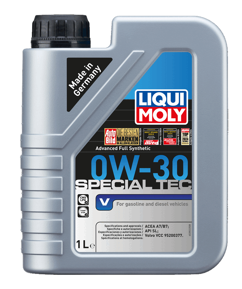 LIQUI MOLY 0W-30 Motor Yağı Special Tec V 1 Litre (2852) - Orijinal Ürün Görseli | Petrogen Otomotiv