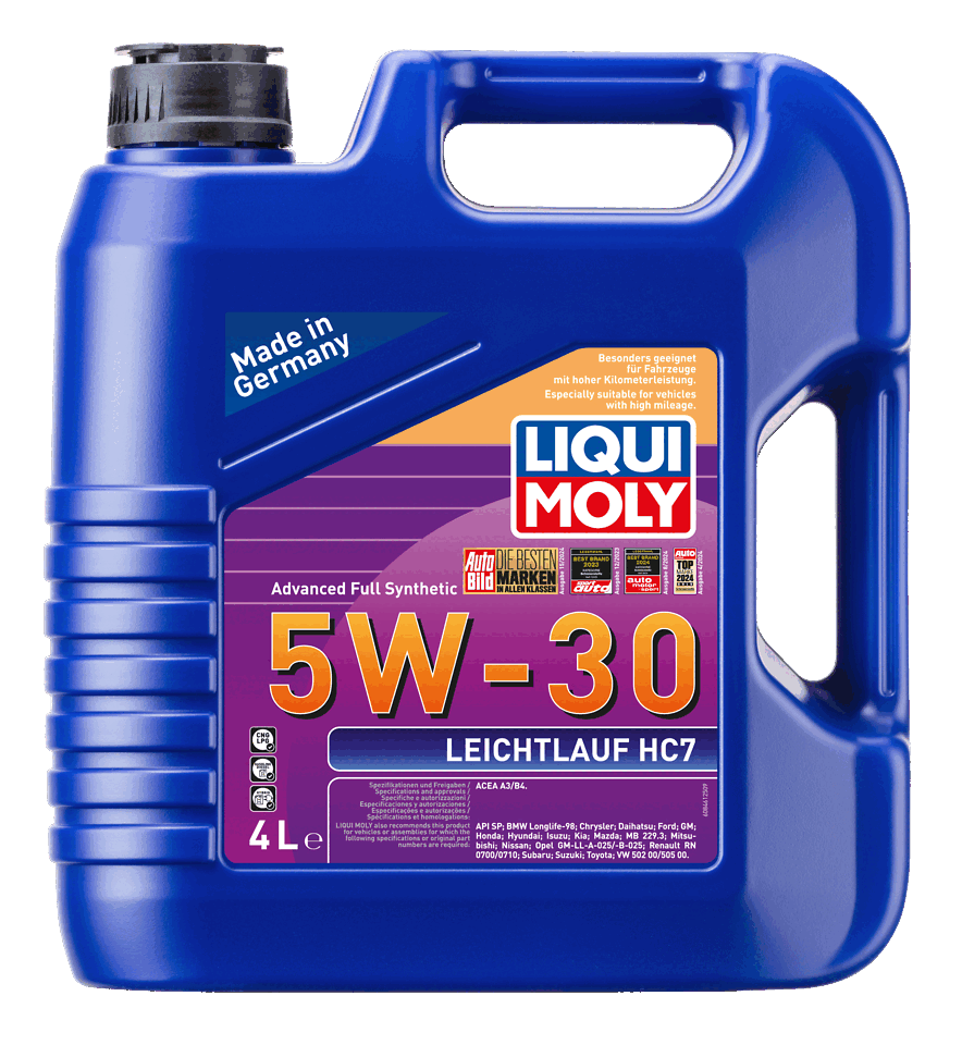 LIQUI MOLY 5W-30 Motor Yağı Leichtlauf HC7 4 Litre (8461) - Orijinal Ürün Görseli | Petrogen Otomotiv
