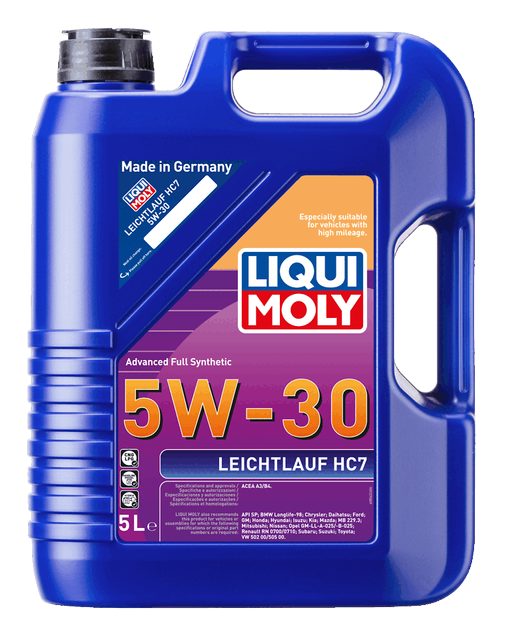 LIQUI MOLY 5W-30 Motor Yağı Leichtlauf HC7 5 Litre (8542) - Orijinal Ürün Görseli | Petrogen Otomotiv