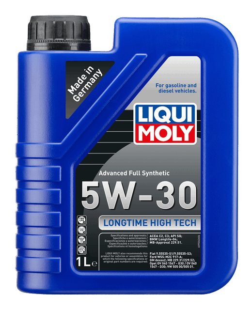 LIQUI MOLY 5W-30 Motor Yağı Longtime High Tech 1 Litre (9506) - Orijinal Ürün Görseli | Petrogen Otomotiv