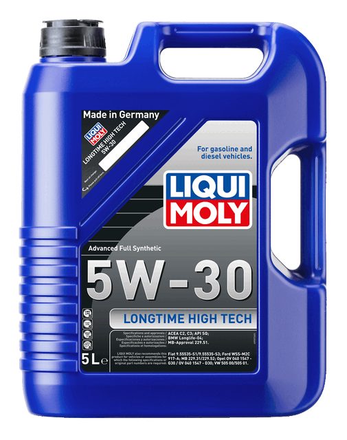 LIQUI MOLY 5W-30 Motor Yağı Longtime High Tech 5 Litre (9507) - Orijinal Ürün Görseli | Petrogen Otomotiv