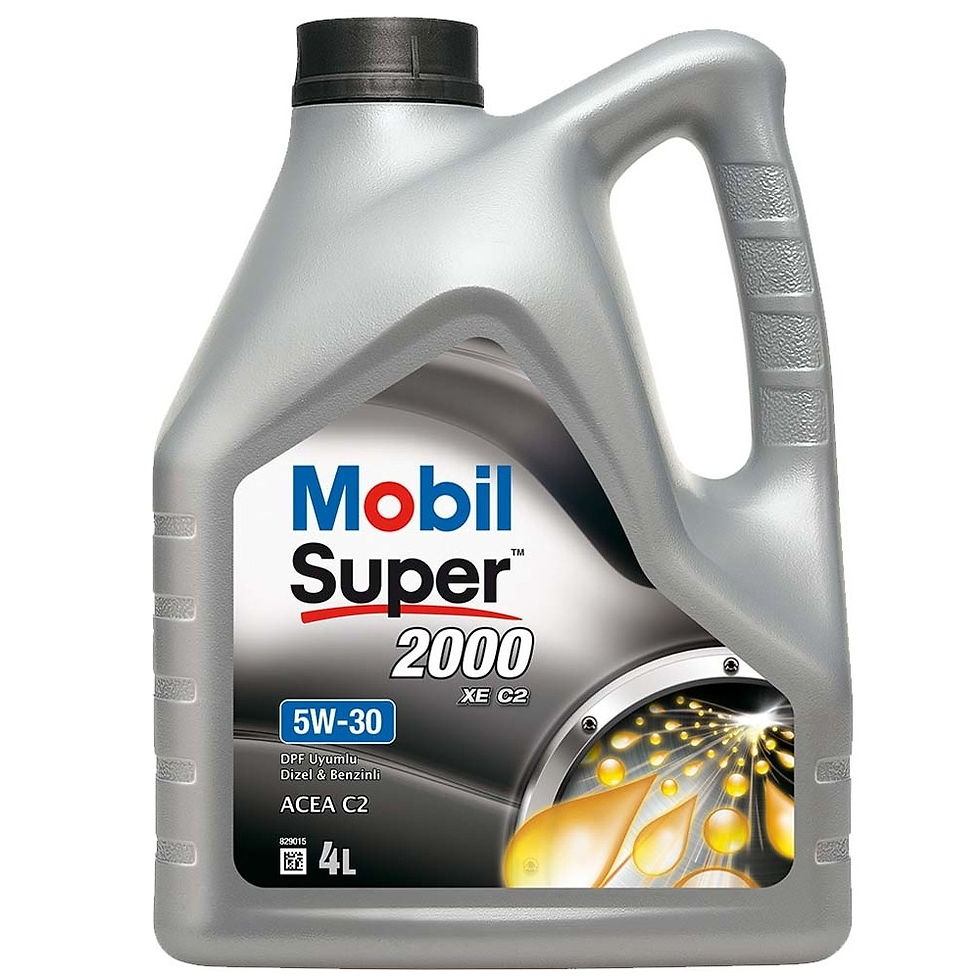 Mobil Super 2000 XE C2 5W-30 Sentetik Motor Yağı 4 Litre (155352) - Orijinal Ürün Görseli | Petrogen Otomotiv